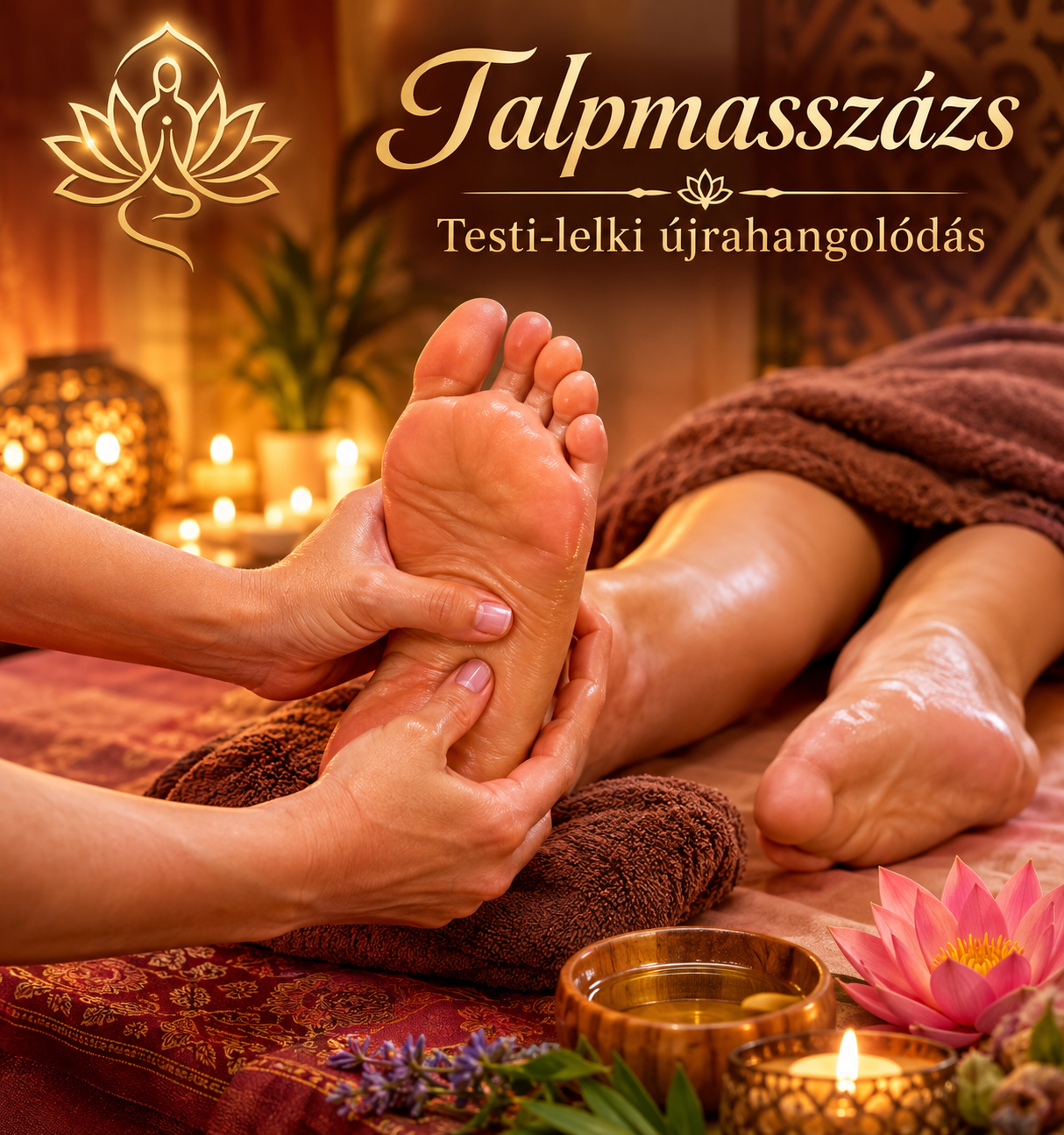 A talpmasszázs nemcsak frissít, de serkenti a vér- és nyirokkeringést, megszünteti a lábak nehéz érzését, javítja az alvást és az emésztést, miközben az egész szervezeted öngyógyító folyamatait is beindítja.